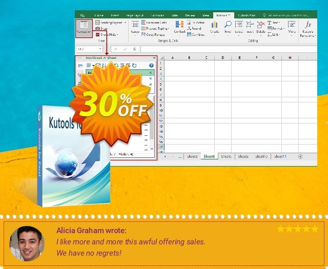 Kutools for Excel terbaik kupon Screenshot